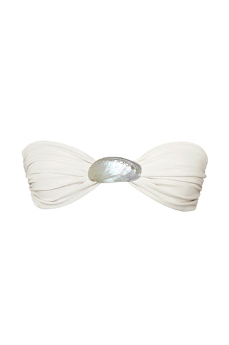 Biquíni Top Reto Organic Sea Shell - Off-White