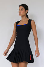 Carregar imagem no visualizador da galeria, Vestido Pregas c/ Short Avulso - Black Piquet