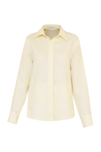 Camisa Alfaiataria - Linho Creamy