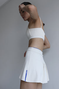 Top Reto Nervura - Off-White Piquet