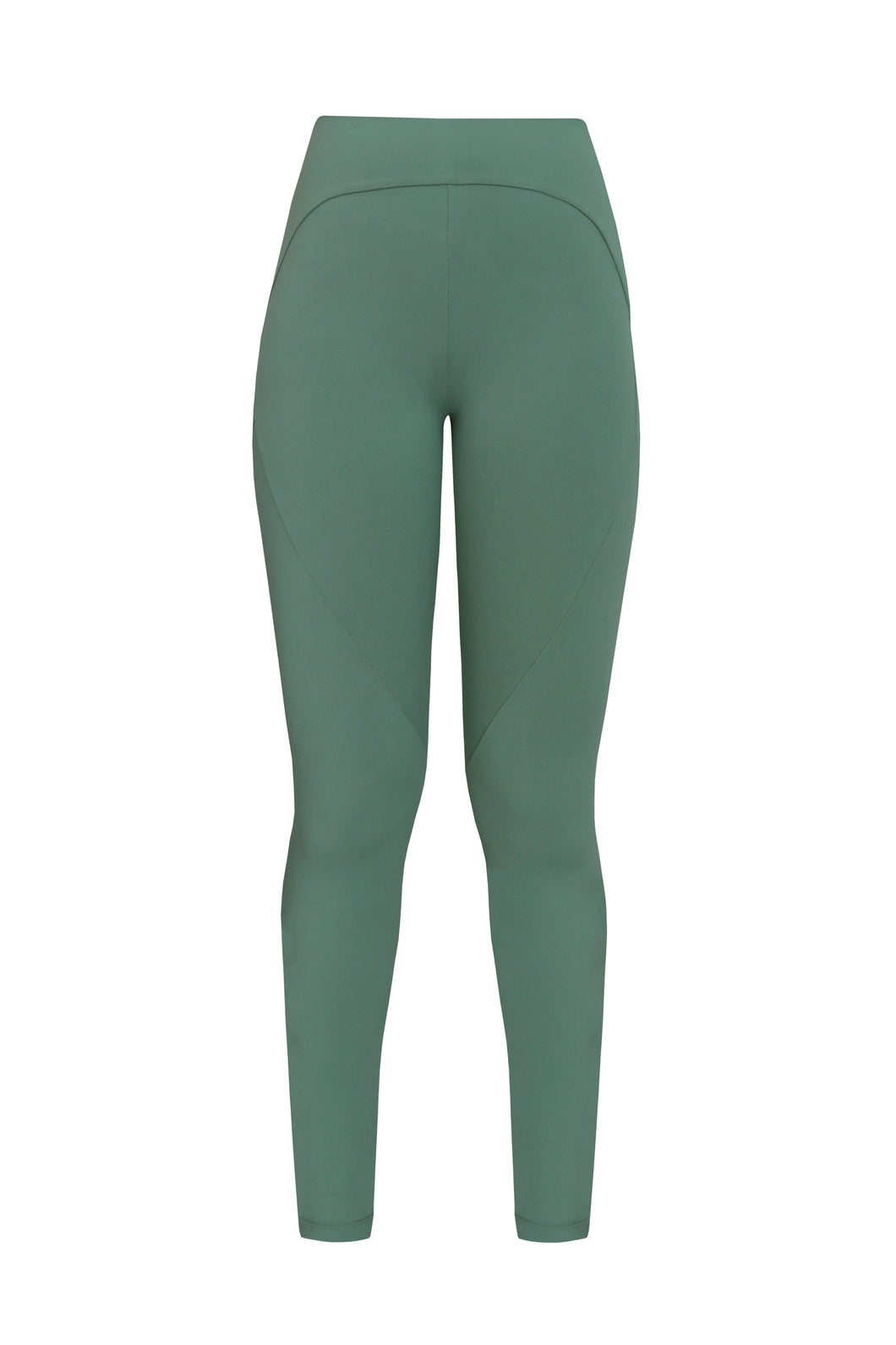 Calça Legging Recortes - Verde Eco