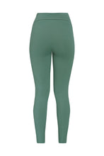 Carregar imagem no visualizador da galeria, Calça Legging Recortes - Verde Eco