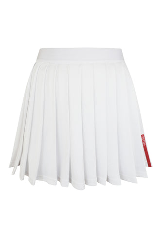 Saia Plissada c/ Short Fixo - Branco