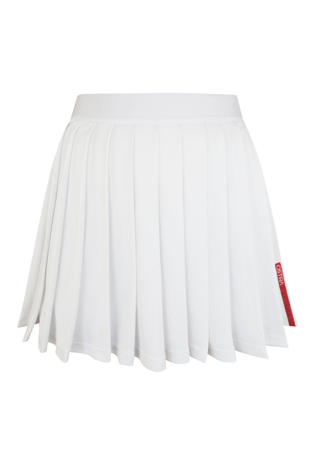 Saia Plissada c/ Short Fixo - Branco